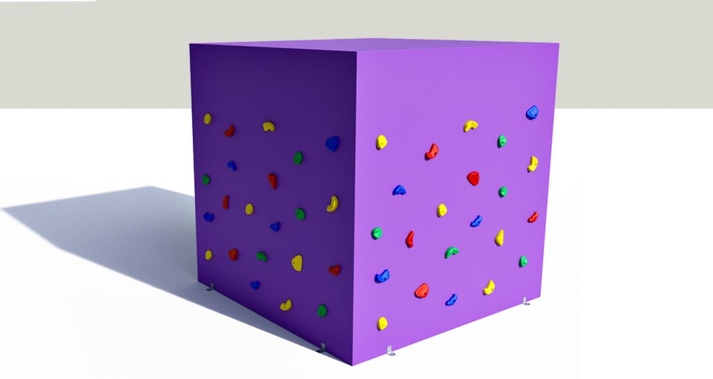 Kletterwand - Der Würfel Ansicht 2
