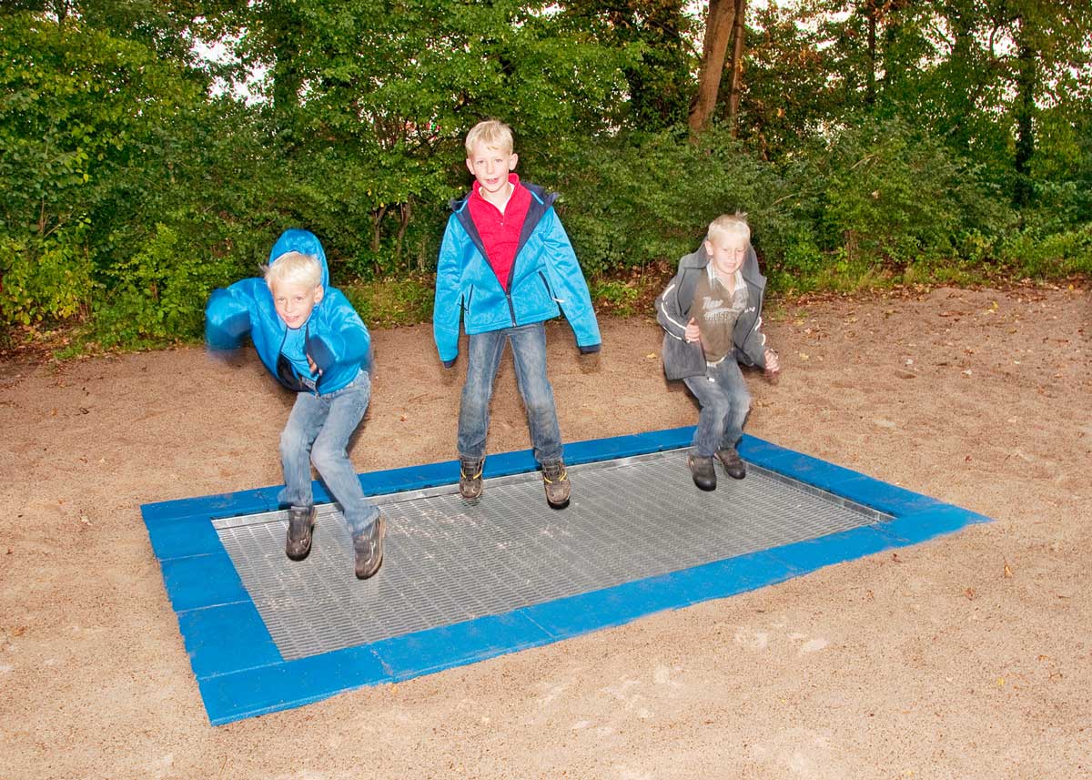 Trampolin Rechteck-klein Ansicht 5