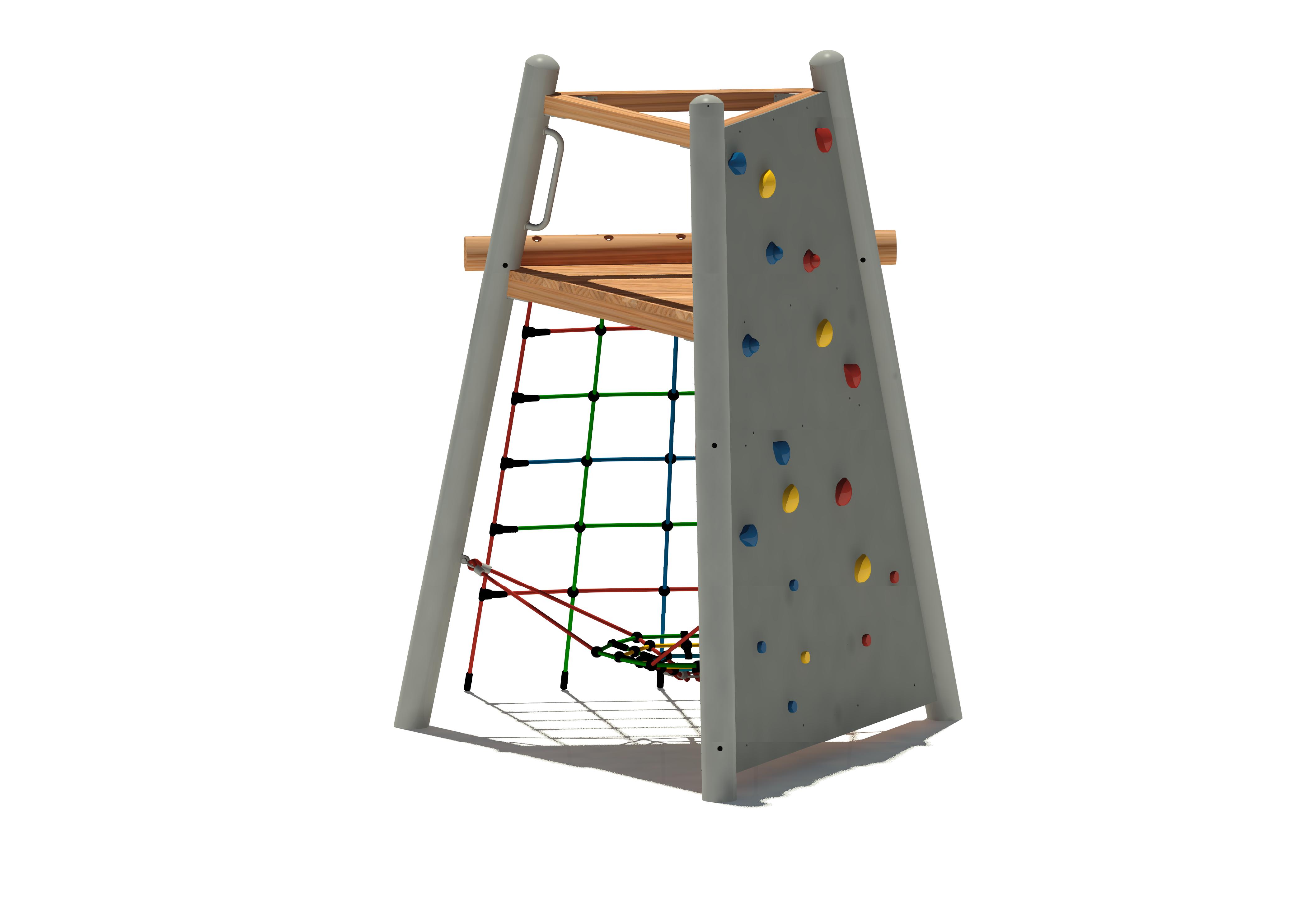3-Eck-Kletterturm Mountain Mamma 6200 Ansicht 4