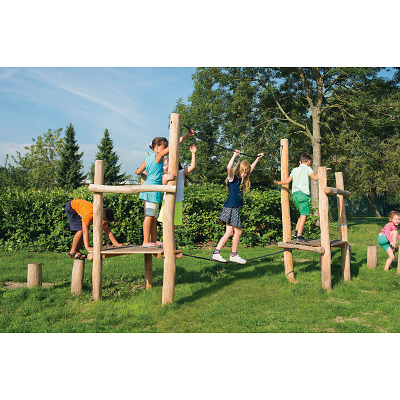 Eco-Play Balancierpfad „Seile“ Ansicht 2