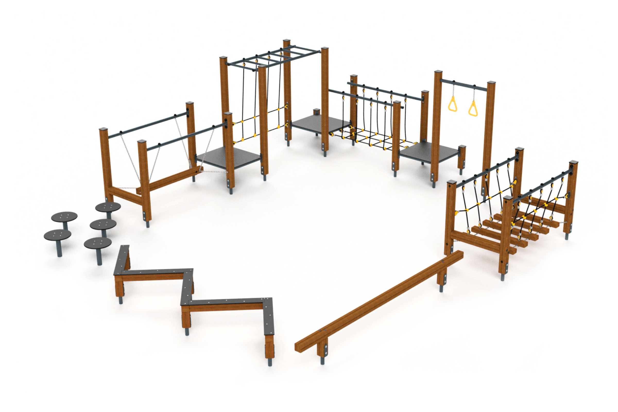 10057 Spielset aus Holz Ansicht 2