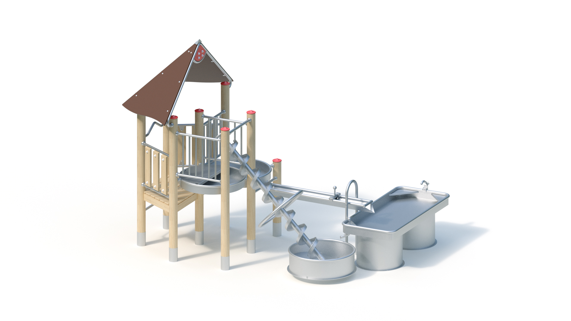 Wasserspielanlage Ansicht 2
