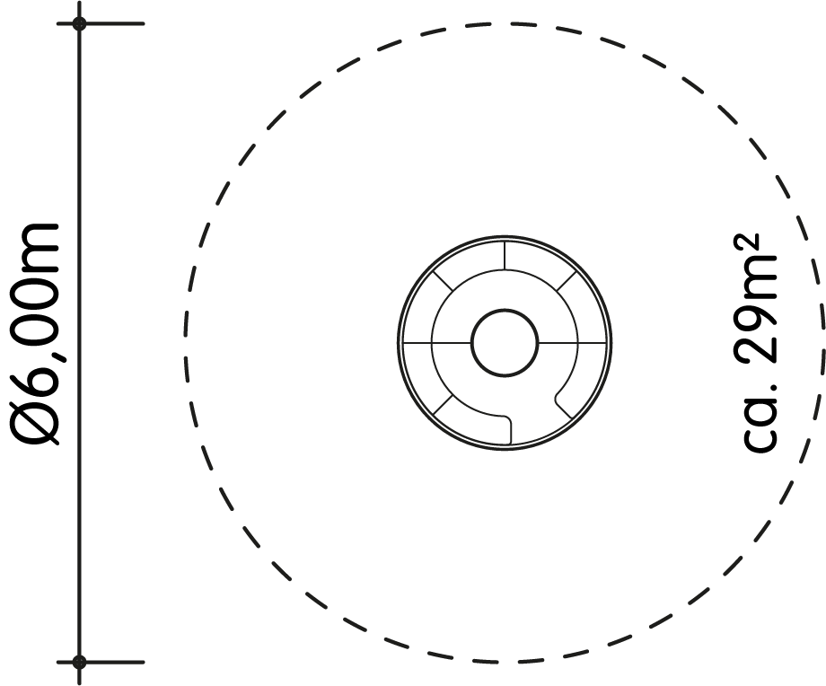 Sitzkarussell Ø200cm Ansicht 4