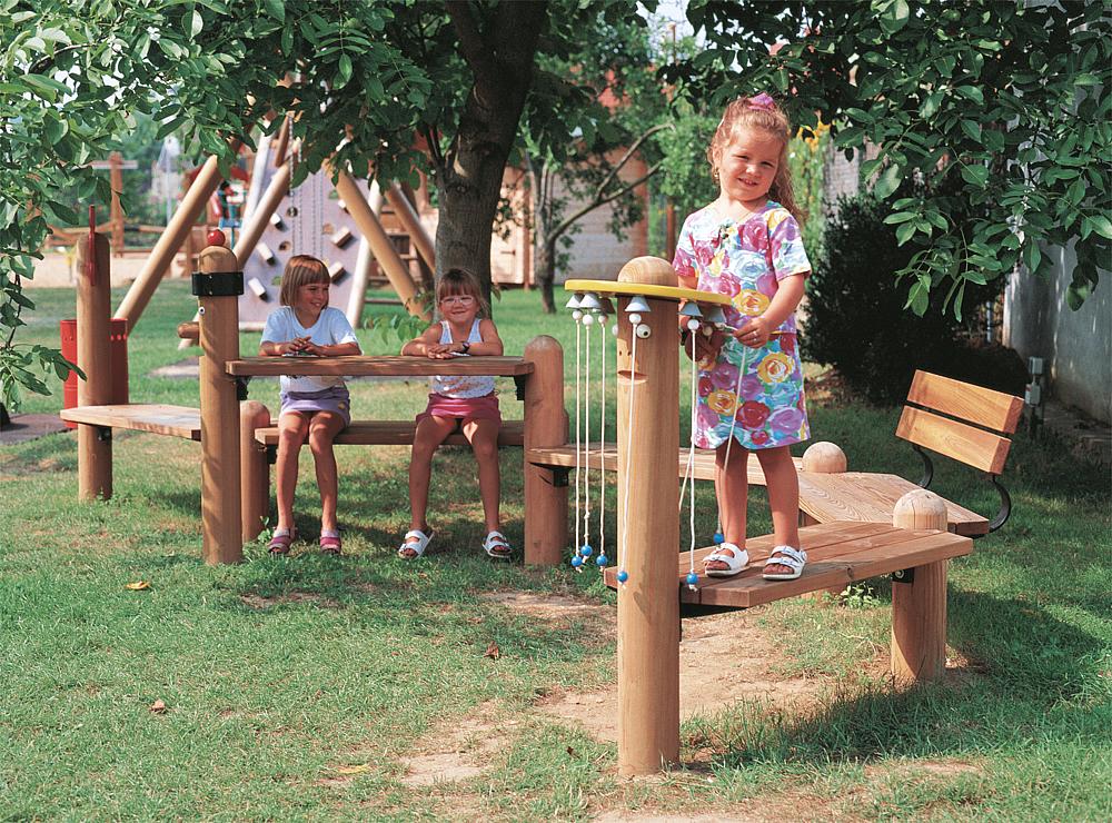 Rundkopfpalisade für Sitzfläche Ansicht 4