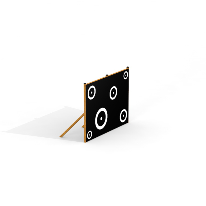 Aim Practice Wand Ansicht 2