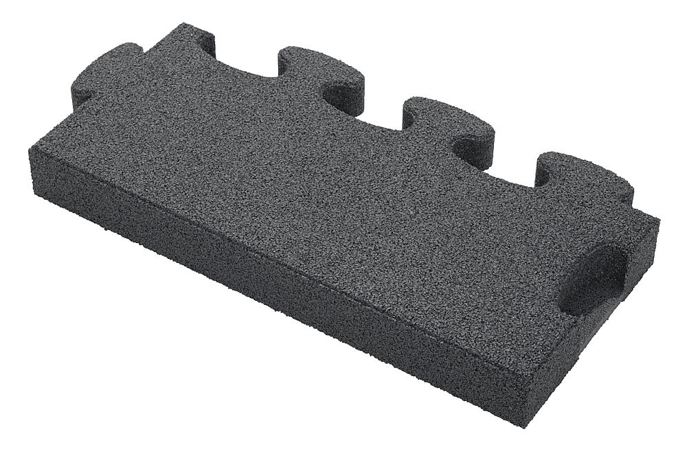 Puzzle Mat 3D Randplatte ohne Zwischenelement 60 mm grau Ansicht 4