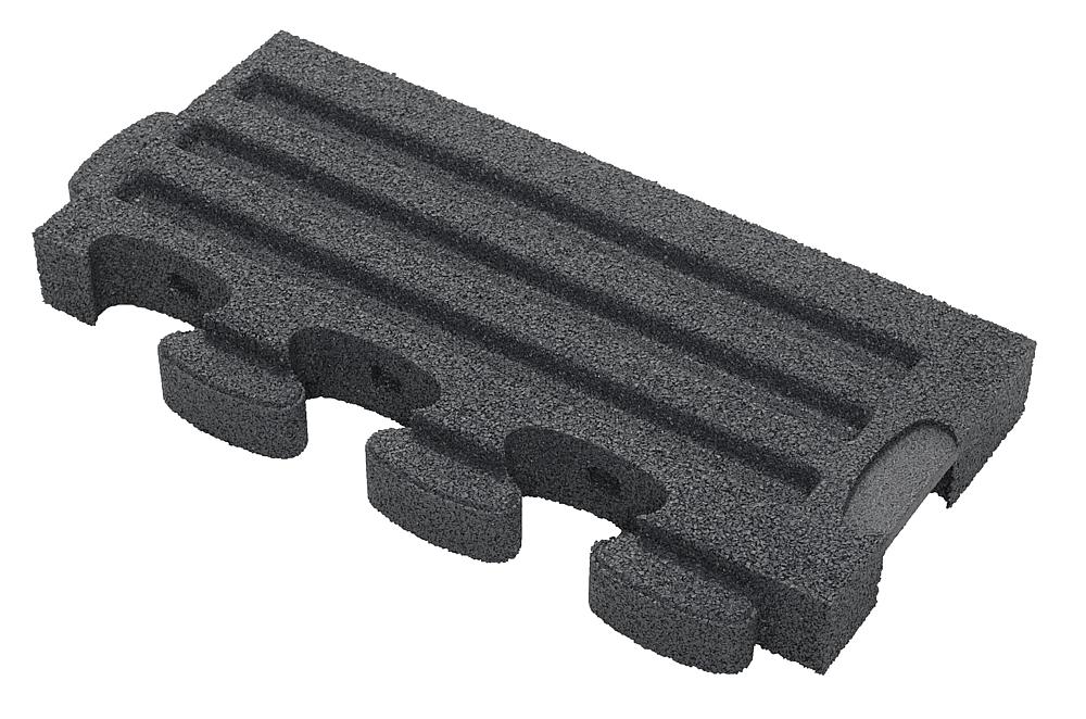 Puzzle Mat 3D Randplatte ohne Zwischenelement 60 mm grau Ansicht 5