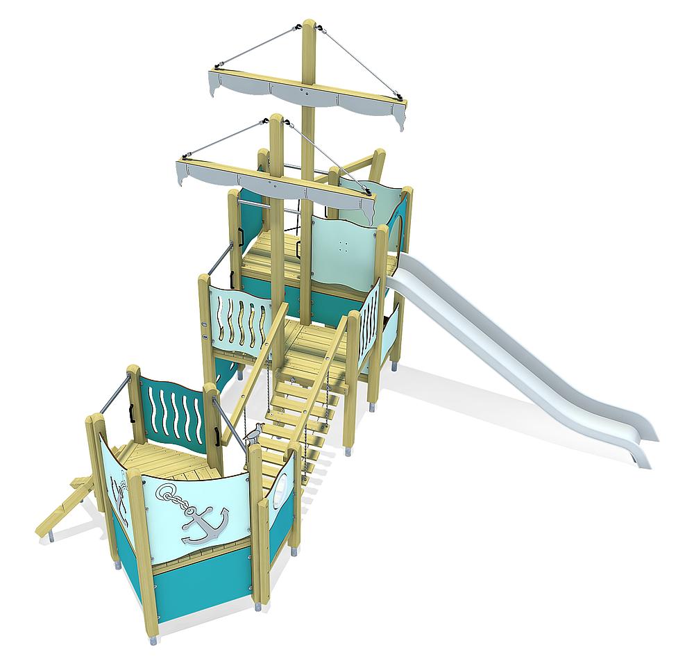 Spielschiff Jack, Solo Ansicht 4