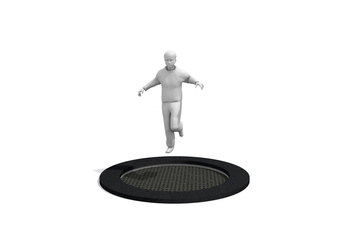 Trampolin rund 250 cm, inkl. Einbaurahmen