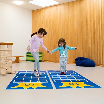 Würfelwelt Spielteppich „Hüpfkönig“ Ansicht 6