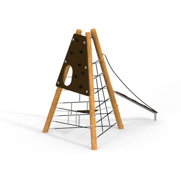 Tipi II Klettergerüst Ansicht 2