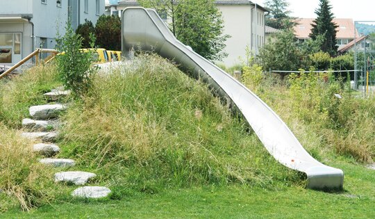 Schalenrutsche rechts 45°, 200 cm Ansicht 2