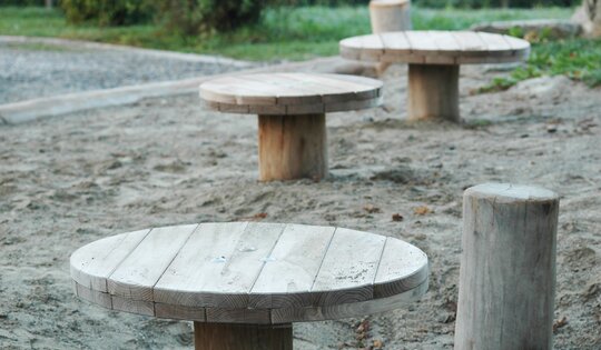 Sandspieltisch 1, H 35 cm Ansicht 2