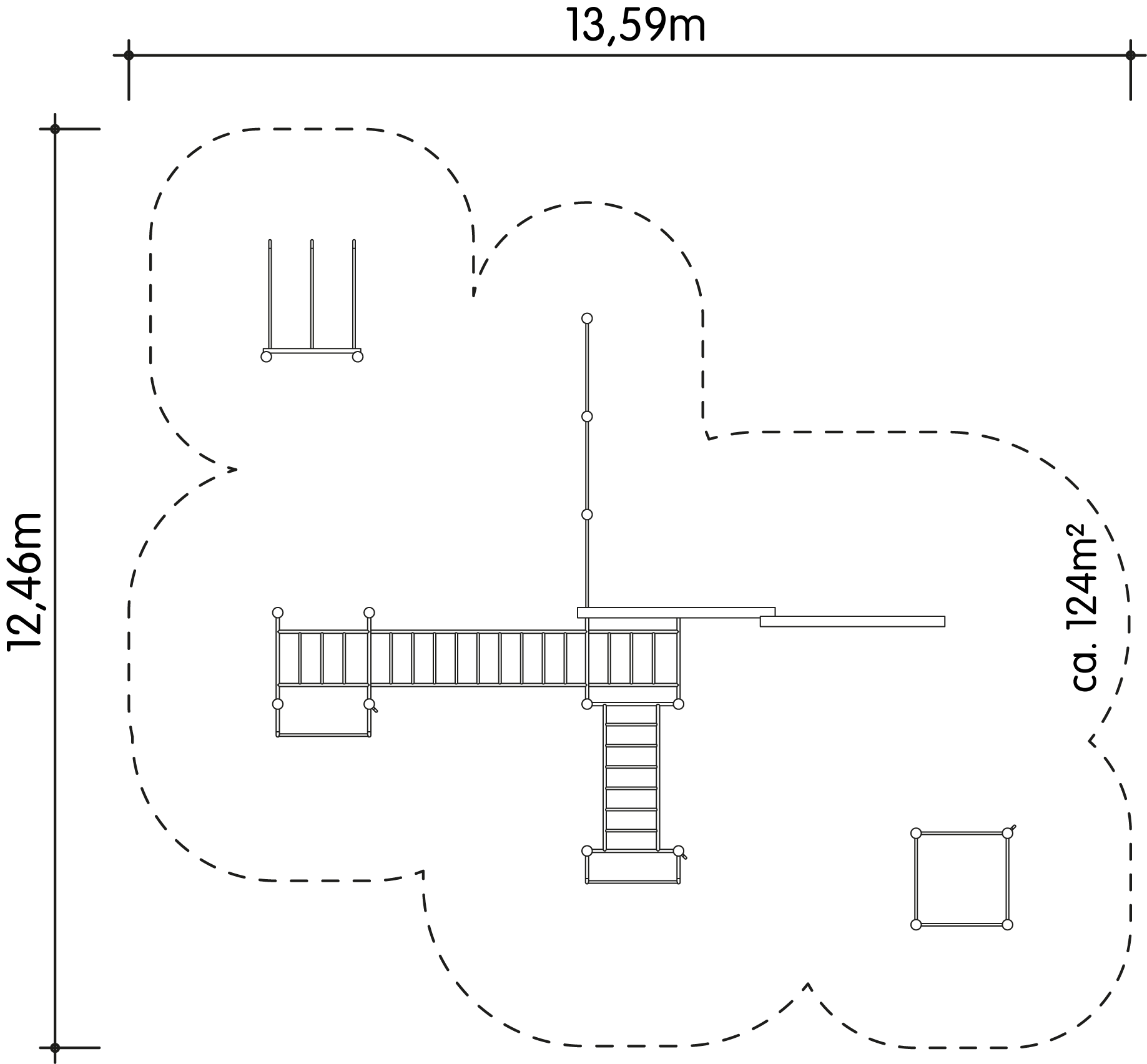 Calisthenics-Anlage Schindhard Ansicht 6