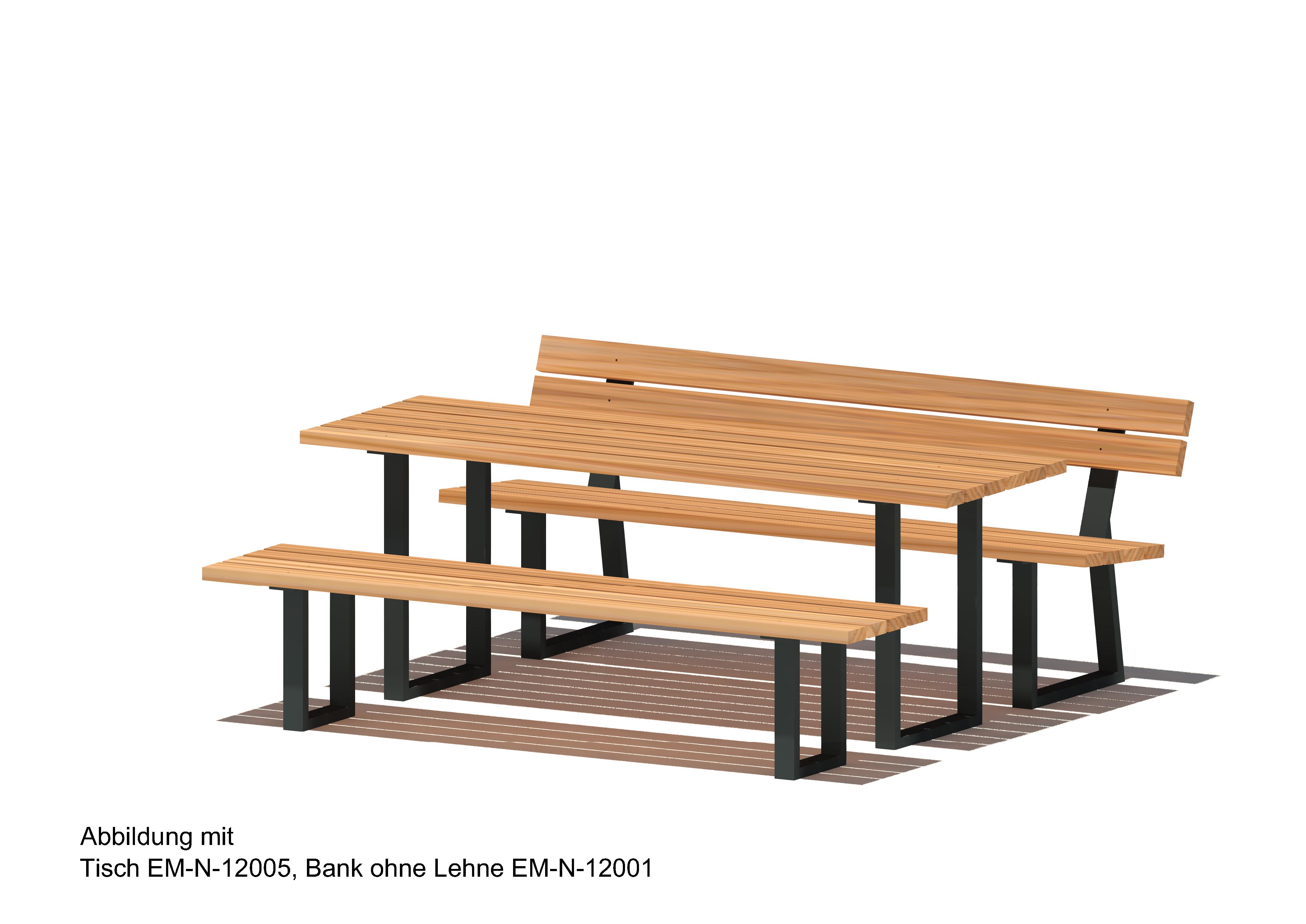 Bank mit Lehne 12003, Weilheim 1 Ansicht 6