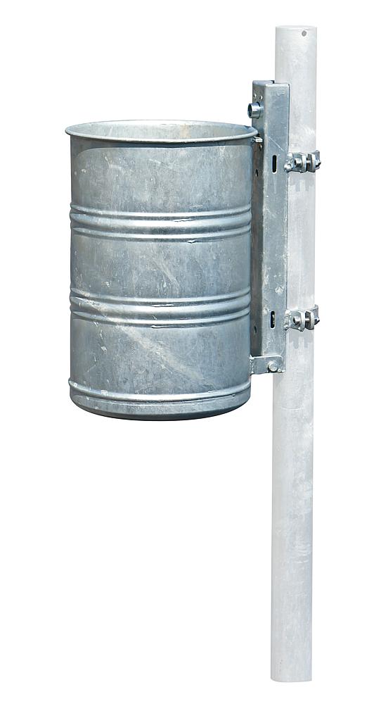 Papierkorb Metall Ansicht 1