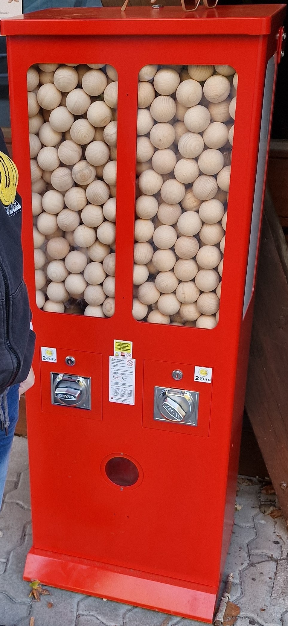 Kugelbahn Kugelverkaufsautomat mit 2€ Münzprüfer - Ansicht 2