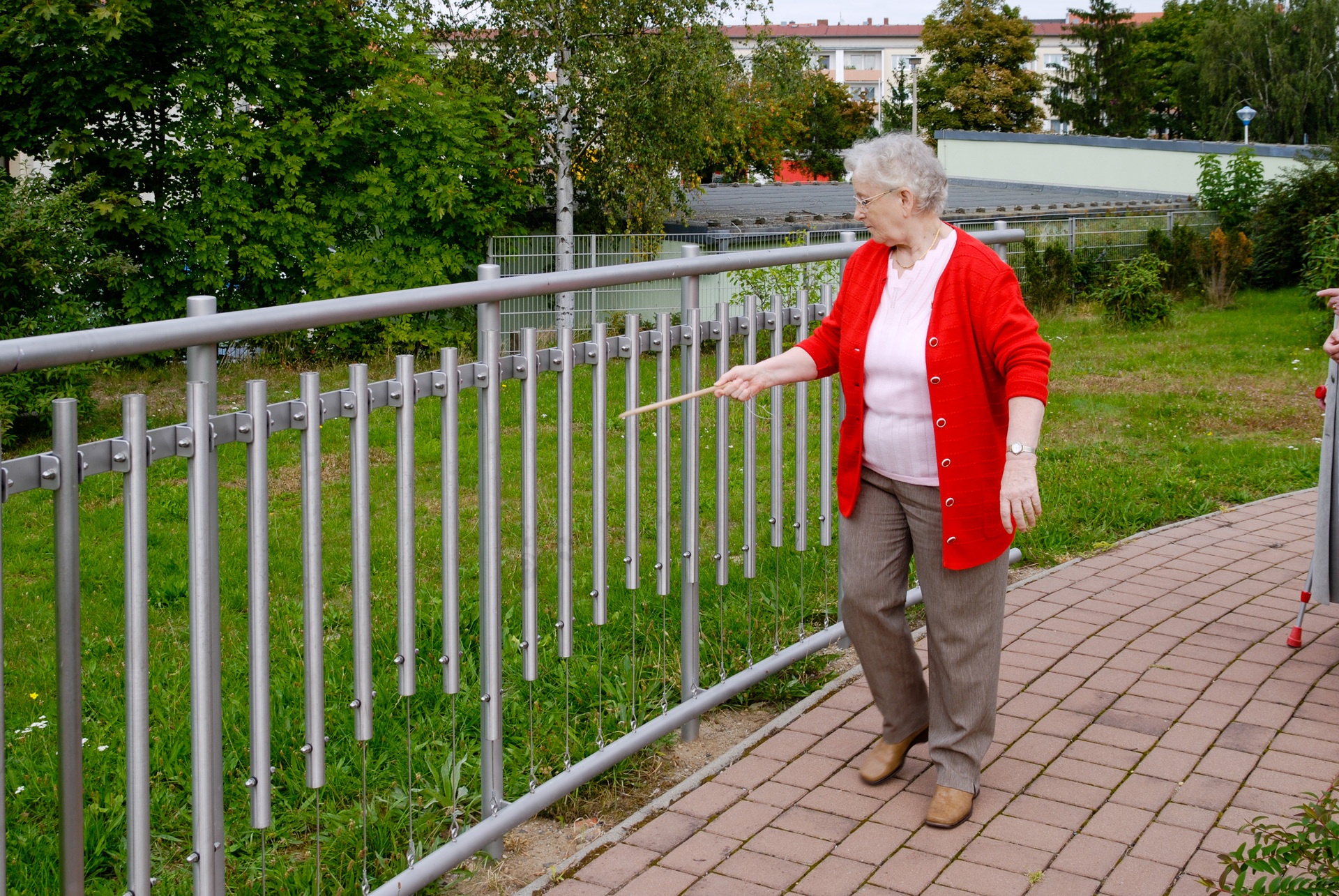 Klangzaun Ansicht 3