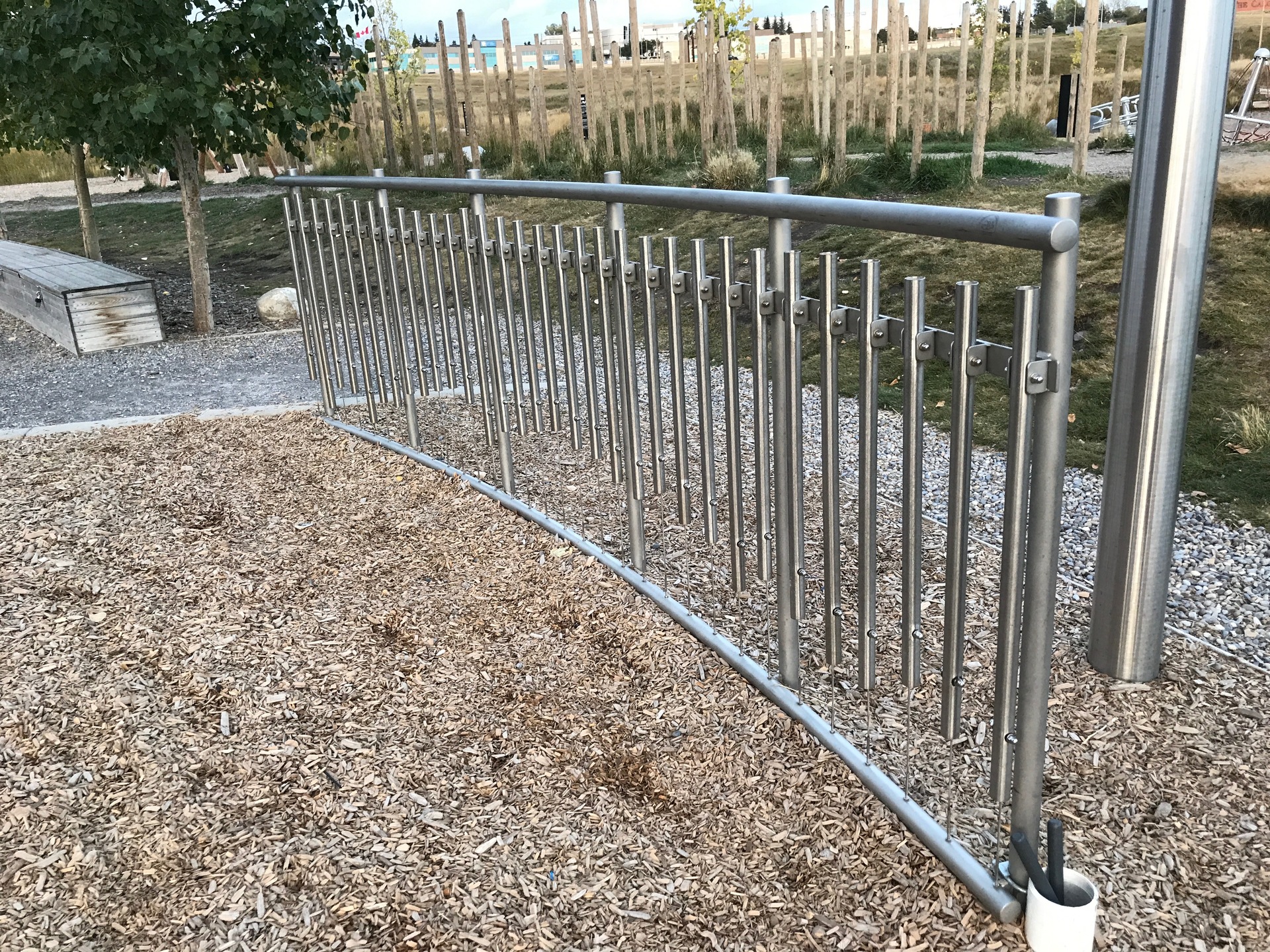 Klangzaun Ansicht 4