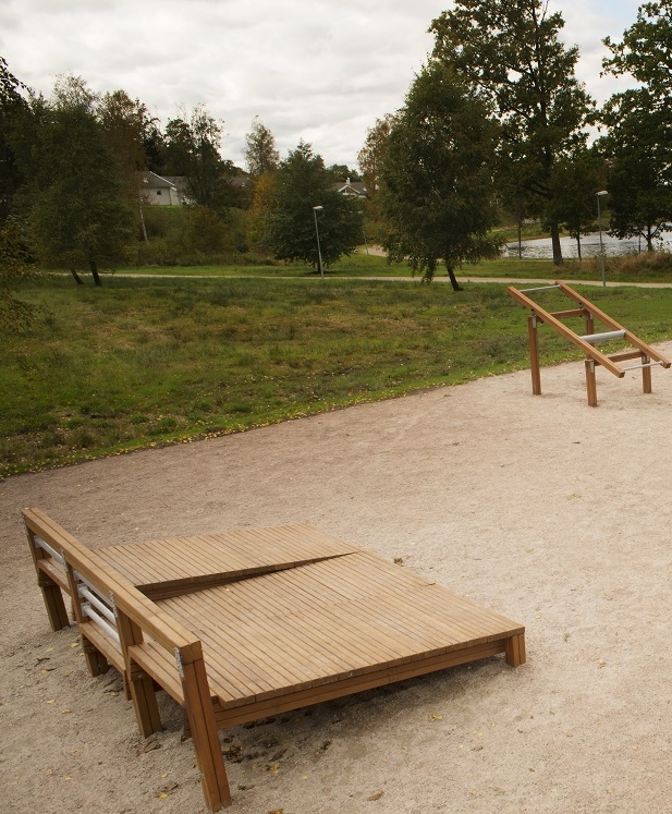 Sit-ups Bank Ansicht 3