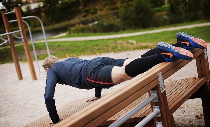 Sit-ups Bank Ansicht 6