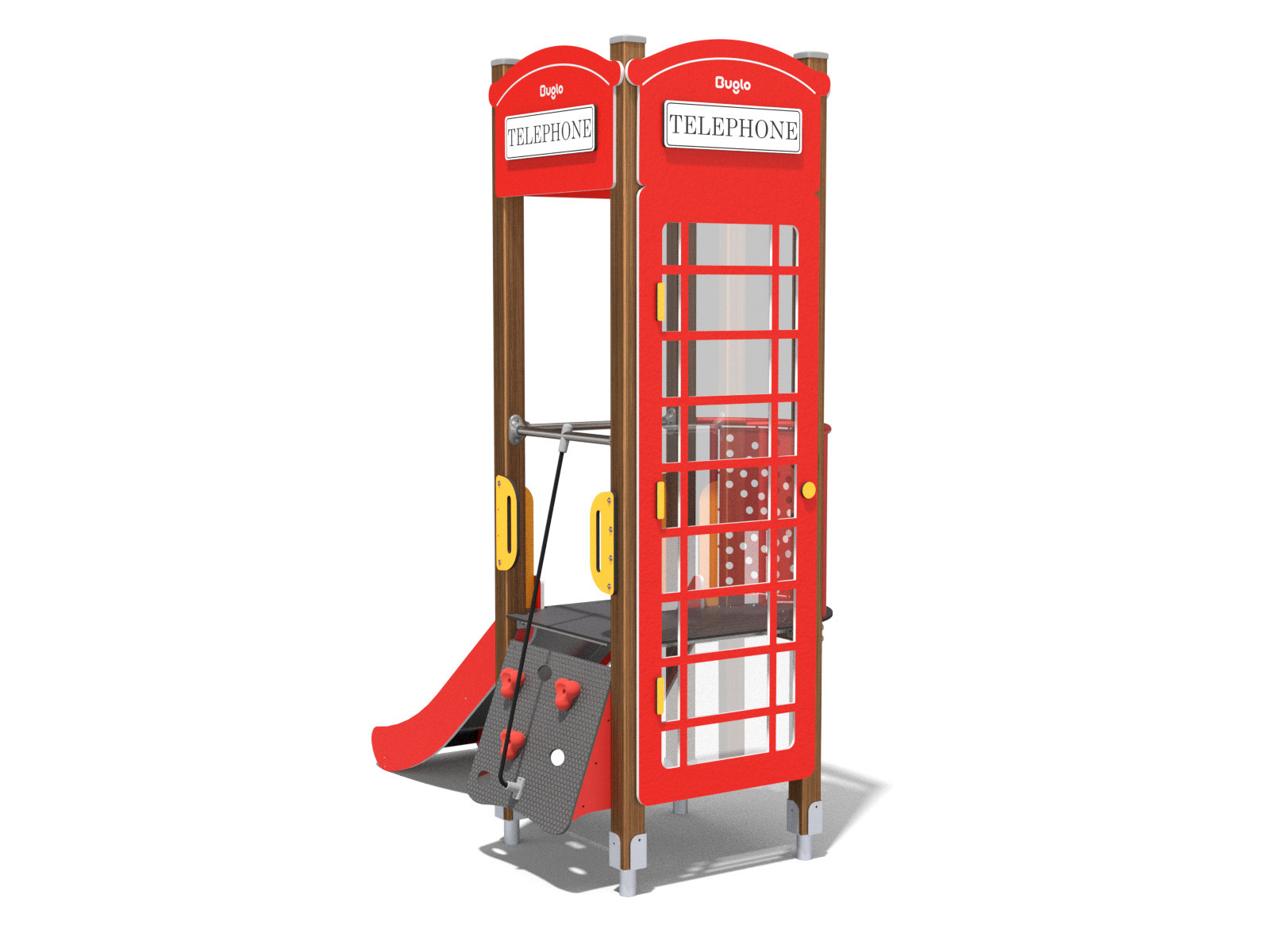 Rutschenturm Red London Call Ansicht 3