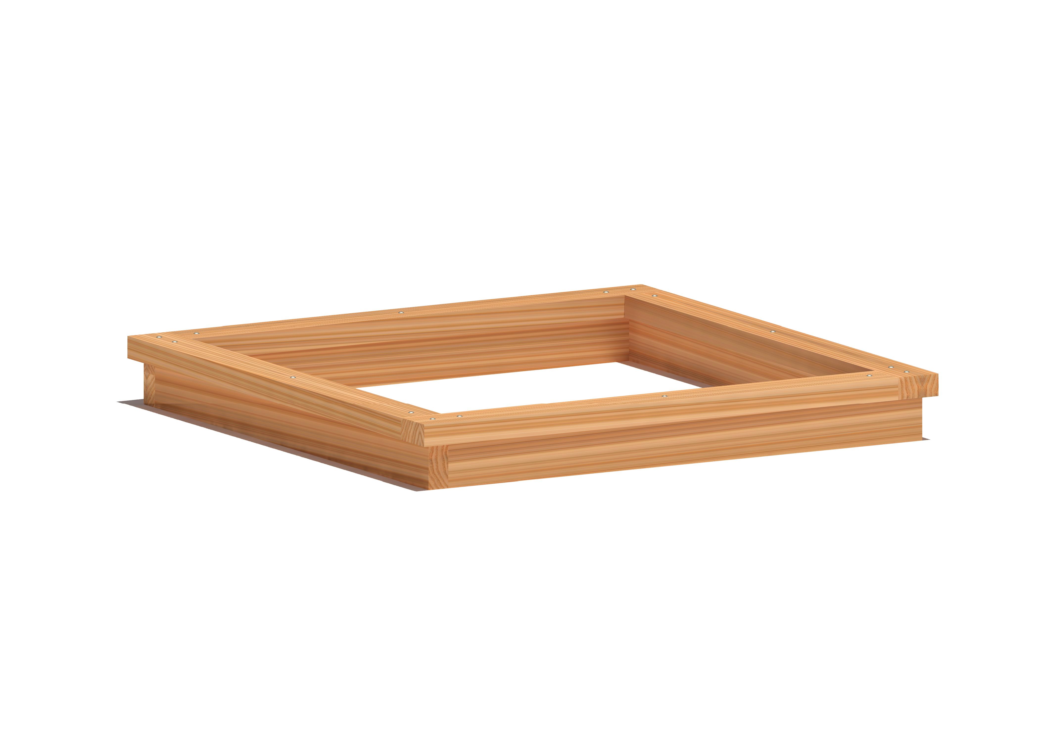 Sandkasten 075, 300 x 300 cm, doppellagig Ansicht 2