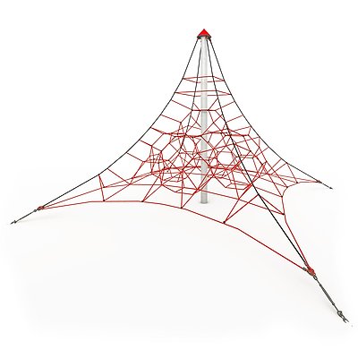 Huck Seilspielgeräte Seilpyramide „Spider 4“ Ansicht 2