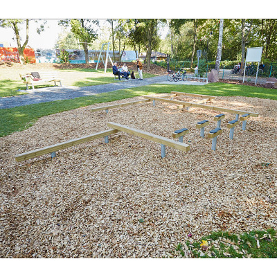 Playparc Balancieranlage „Schulhof“ Ansicht 2
