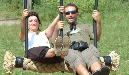 XL Romantikschaukel Stahl classic, Bimbo Spielplatzgeräte (Hinnen AG)