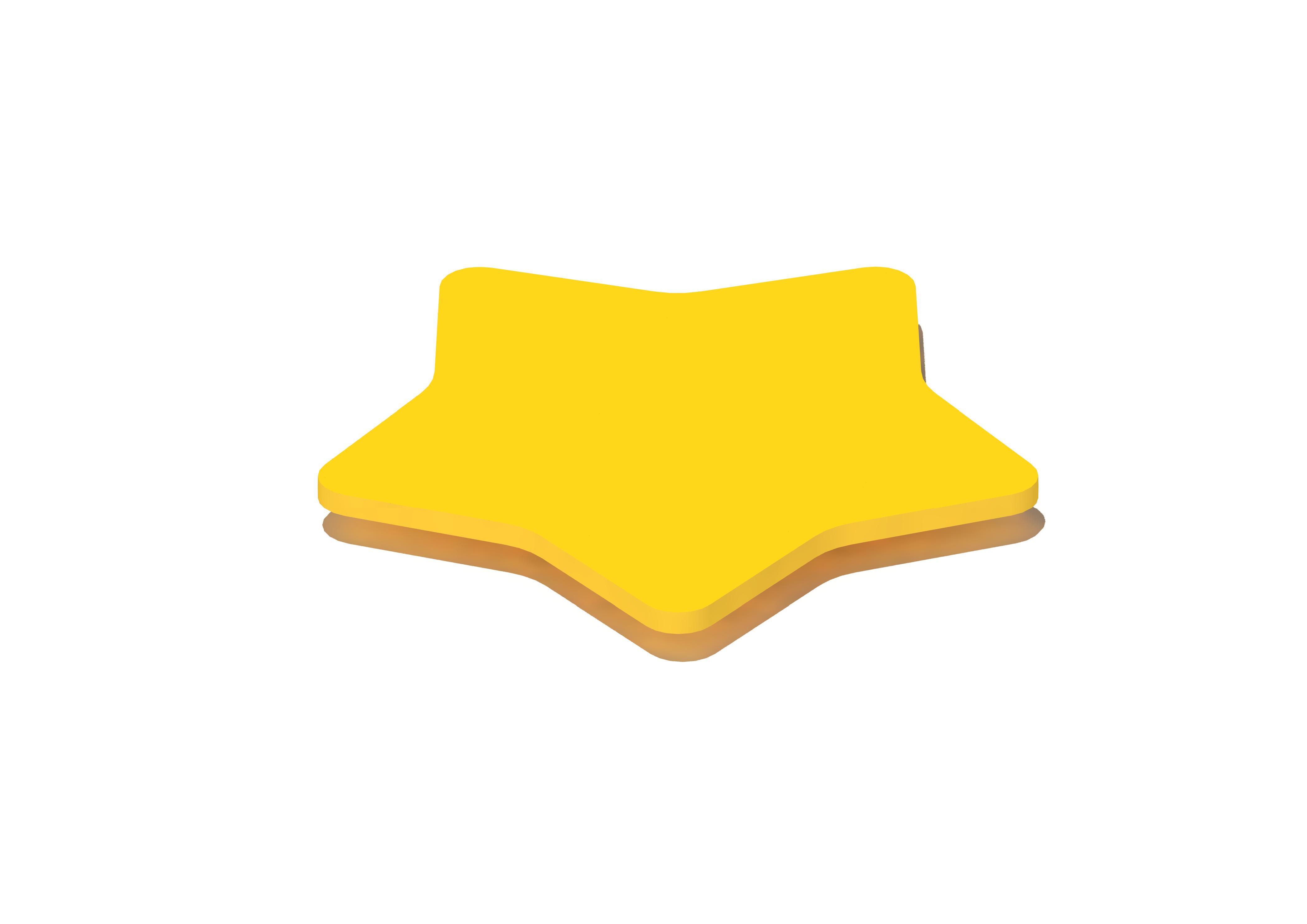 Sandkasten-Eckmotivplatte Stern 0800 Ansicht 2