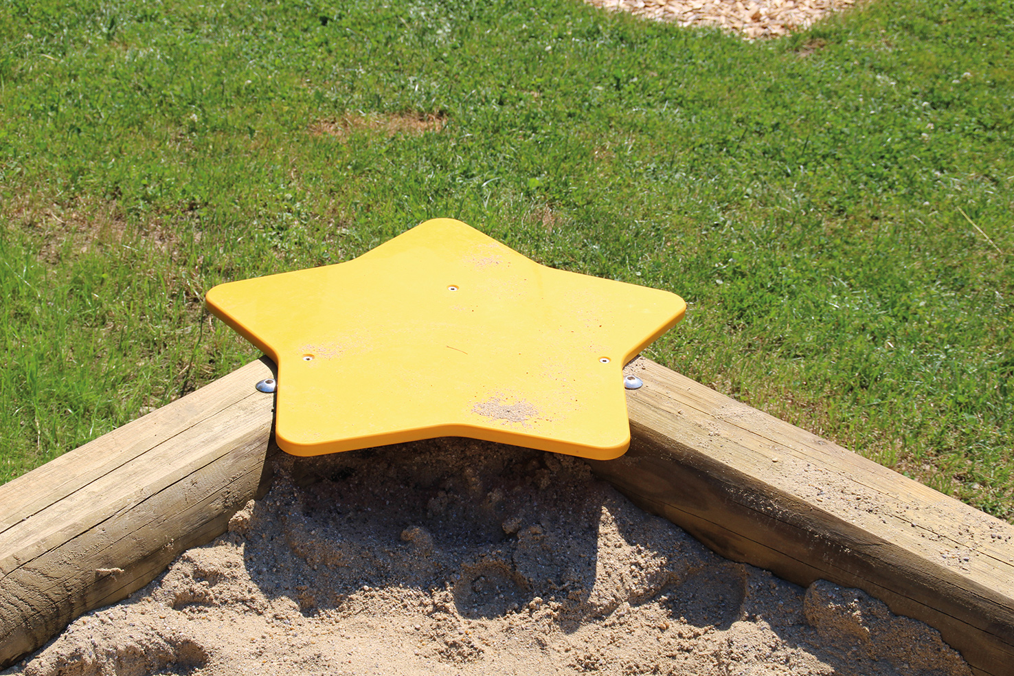 Sandkasten-Eckmotivplatte Stern 0800 Ansicht 3