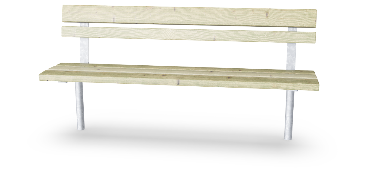 Chatter Bank mit Rückenlehne PAR1151 Ansicht 2
