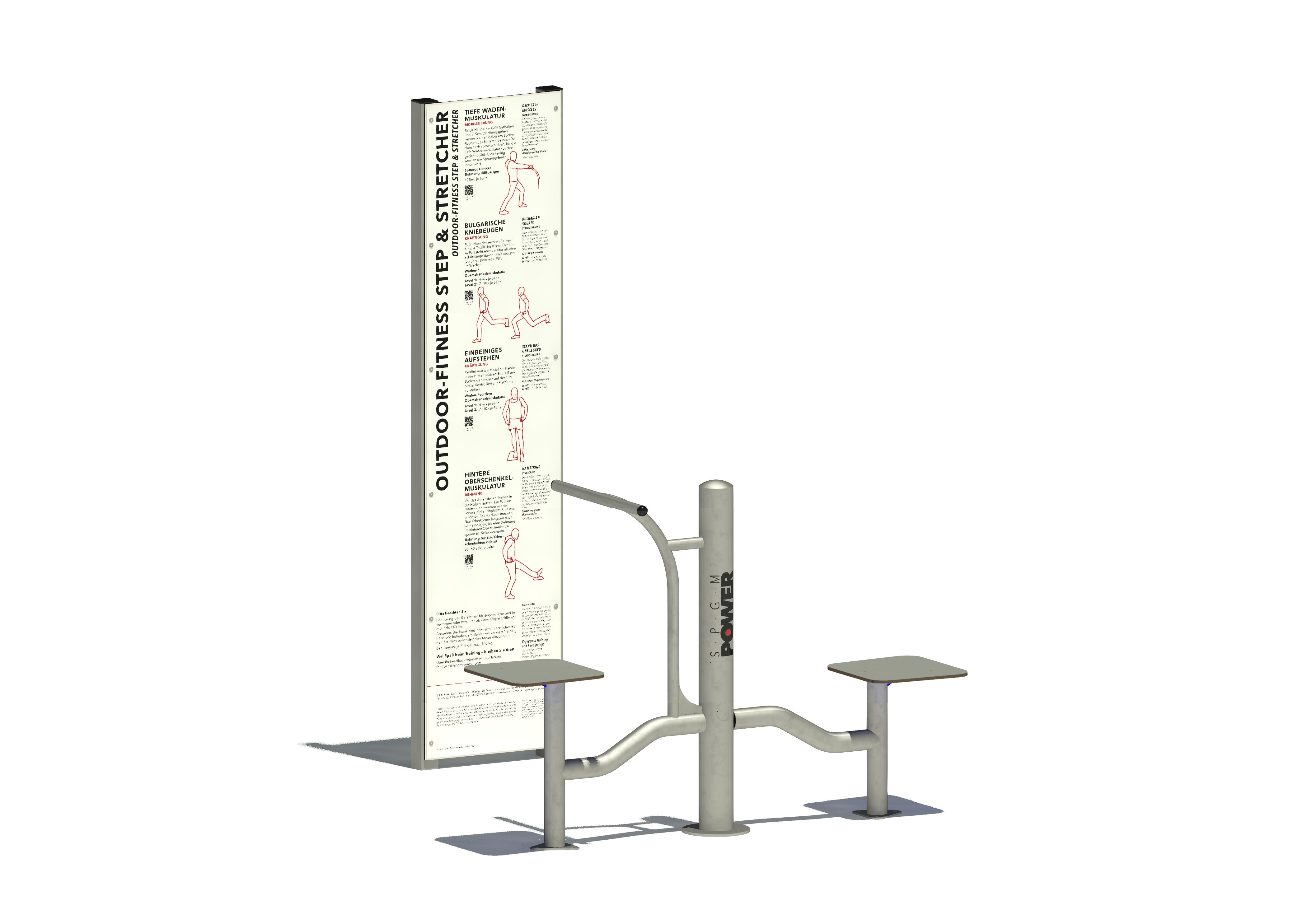 SPGM POWER® Fitness Step & Stretcher Ansicht 2