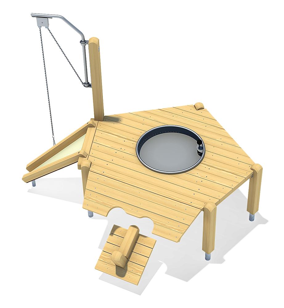 Unterfahrbarer Sandspieltisch Acotango Ansicht 5