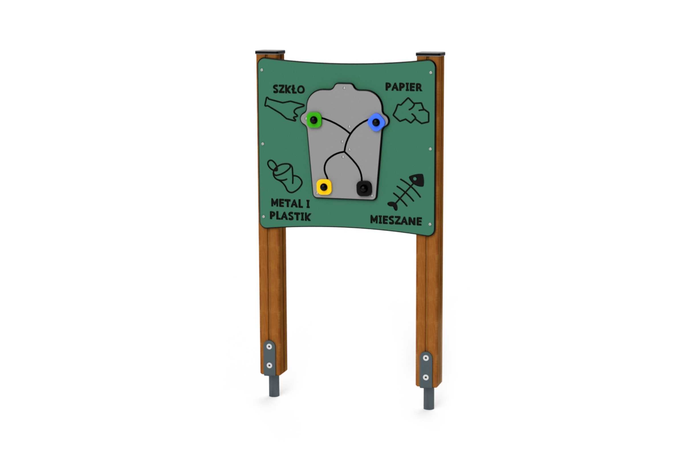 3316D Spieltafel Recycling Ansicht 2