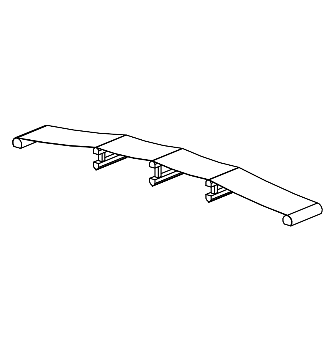 Glockenhängebrücke Ansicht 2
