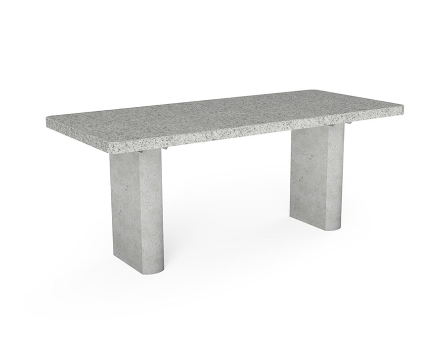 Parktisch Granit Ansicht 2