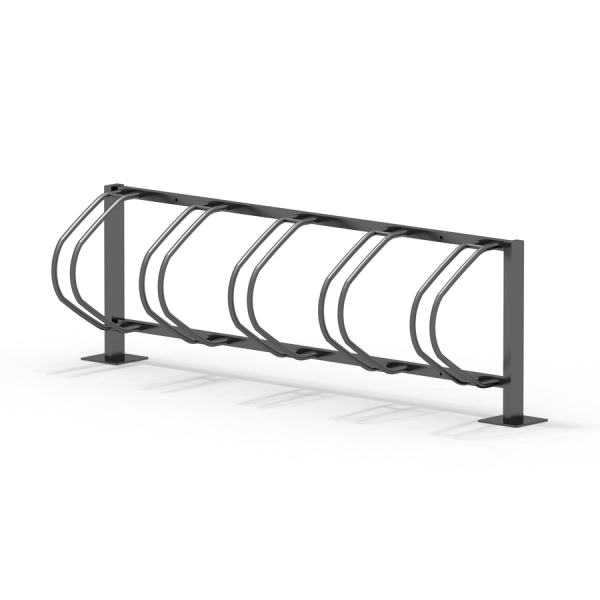 Fahrradständer für 5 Fahrräder Ansicht 2