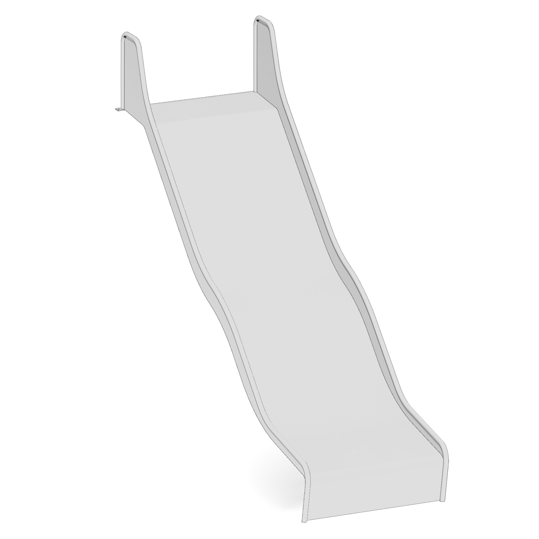 Wellen-Anbaurutsche 100xPH195cm Ansicht 2