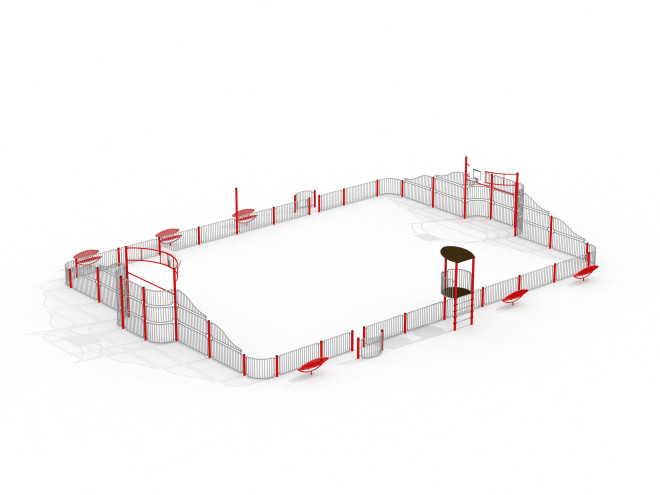 Parc des Princes Multisport-Anlage Ansicht 2
