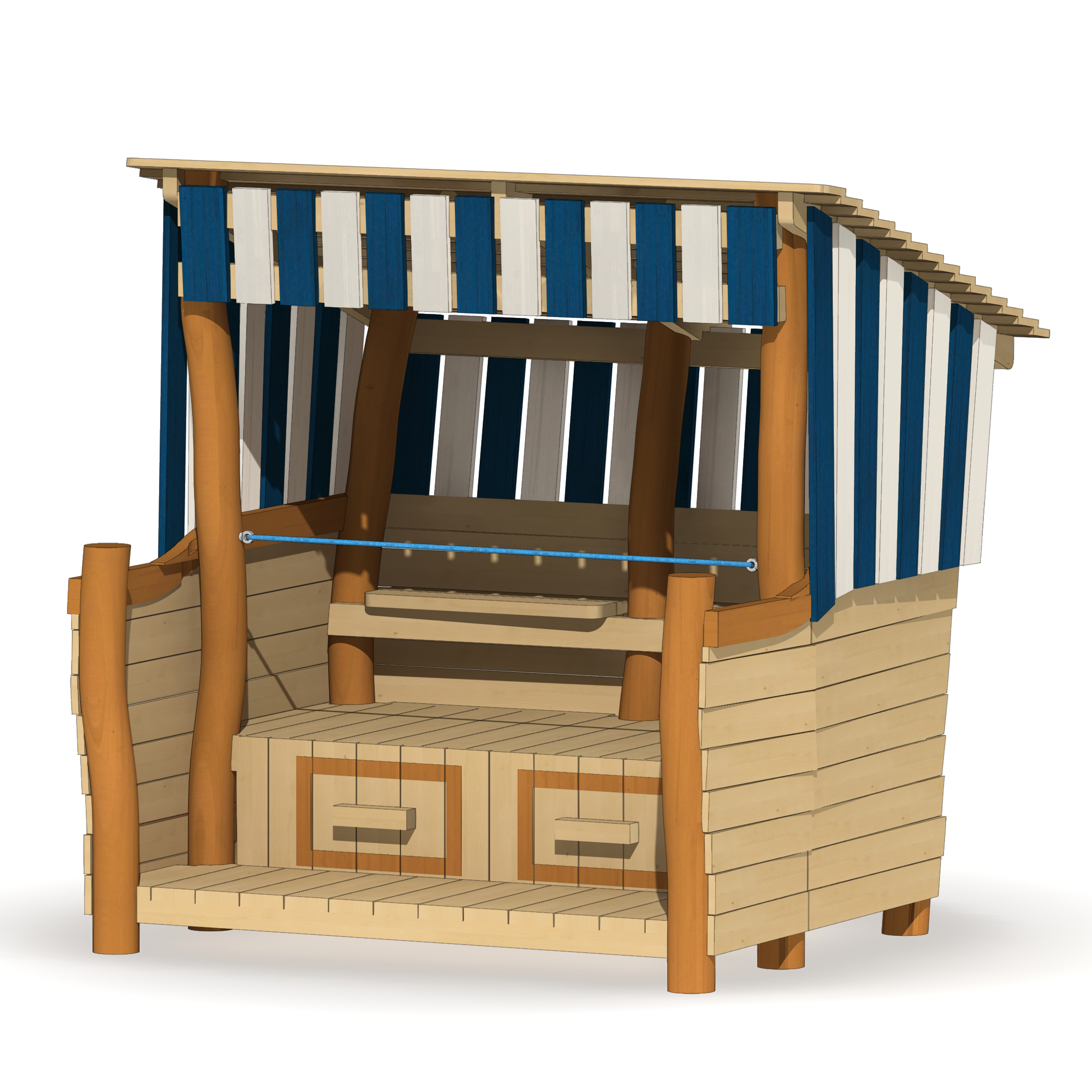 Strandkorb Ansicht 6