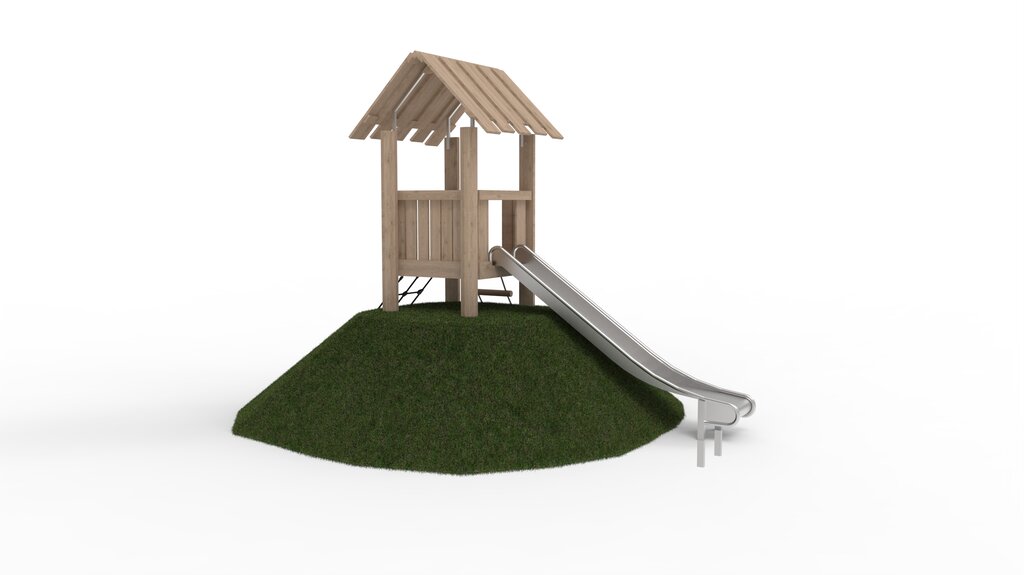 Kletterturm auf Hügel Ansicht 2