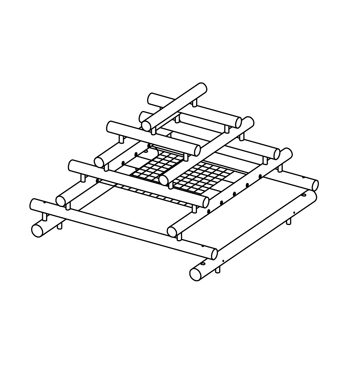 Große Kletterpyramide Ansicht 2