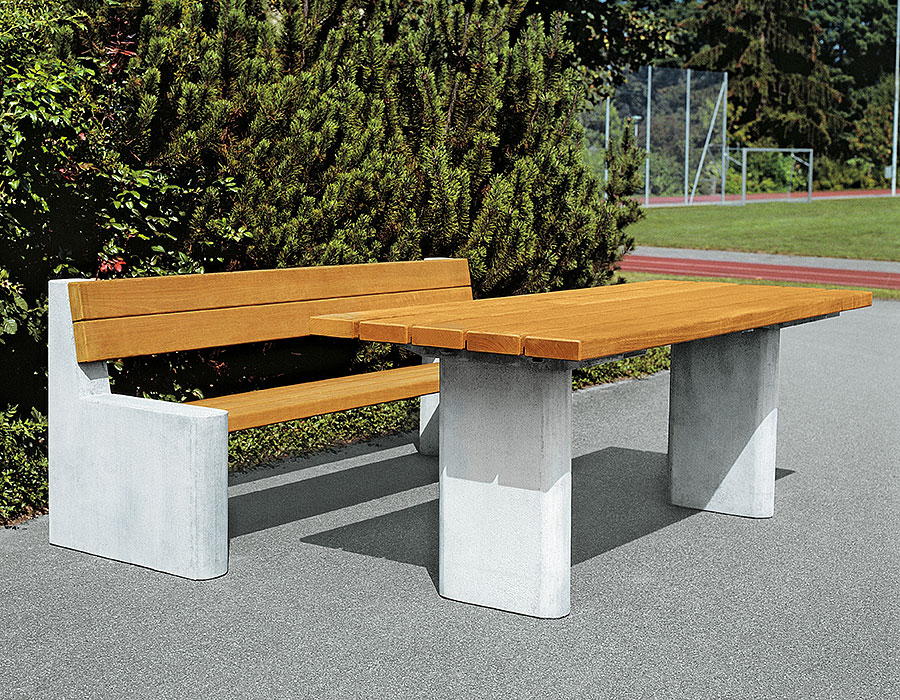 Parktisch Lärche Ansicht 3