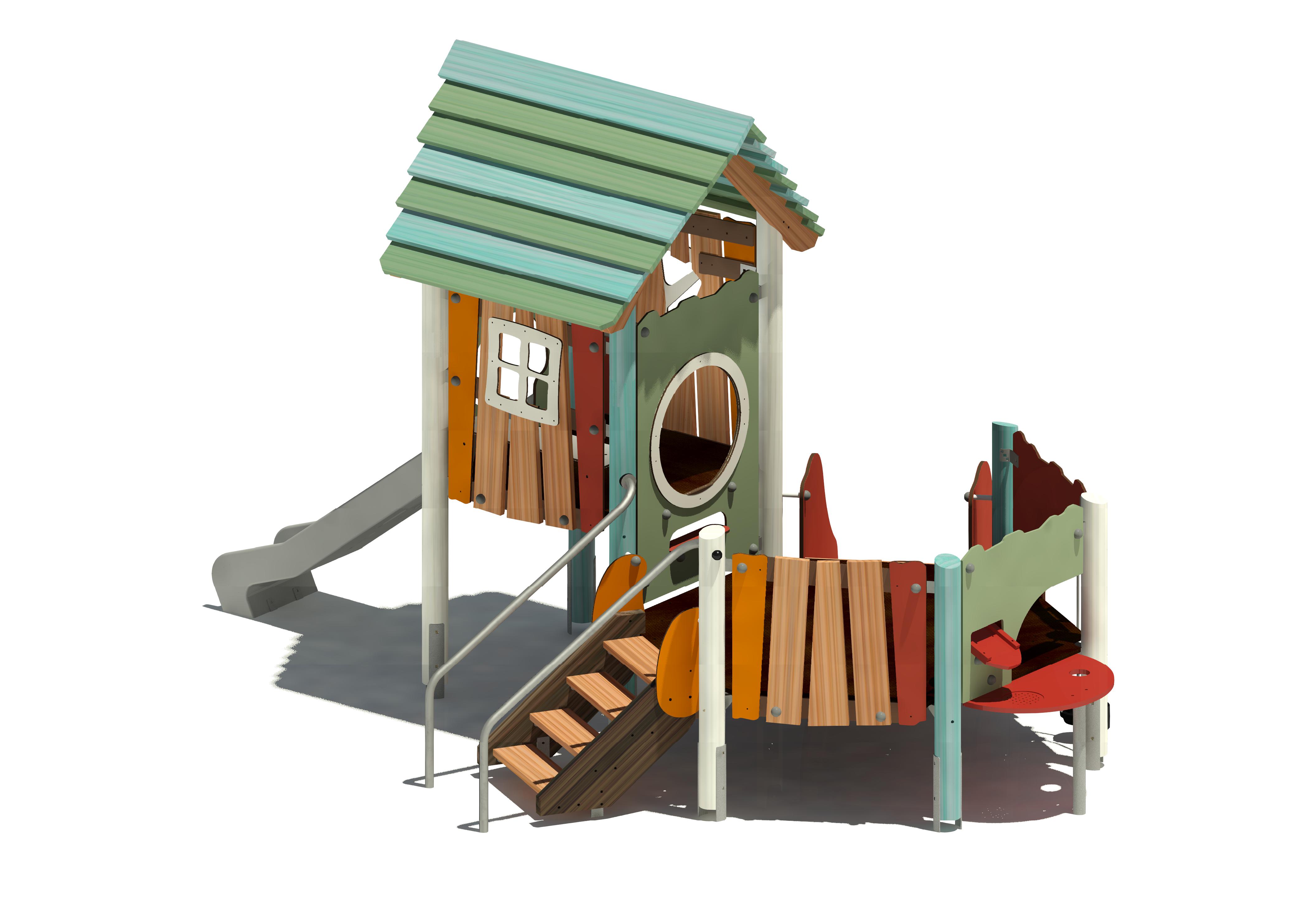 Spielhauskombination BAMZA Fine 59210 Ansicht 4