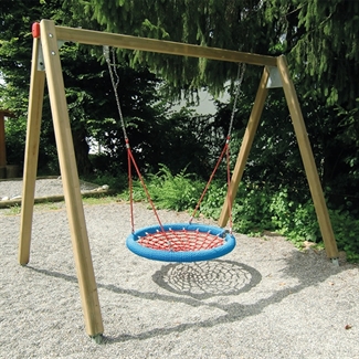 Vogelnest-Schaukel Ansicht 3