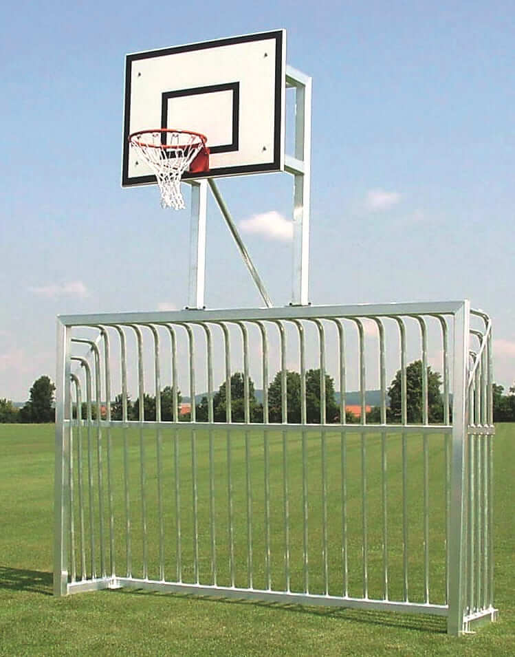 Bolzplatztor inkl. Basketball-Übungsanlage Ansicht 3