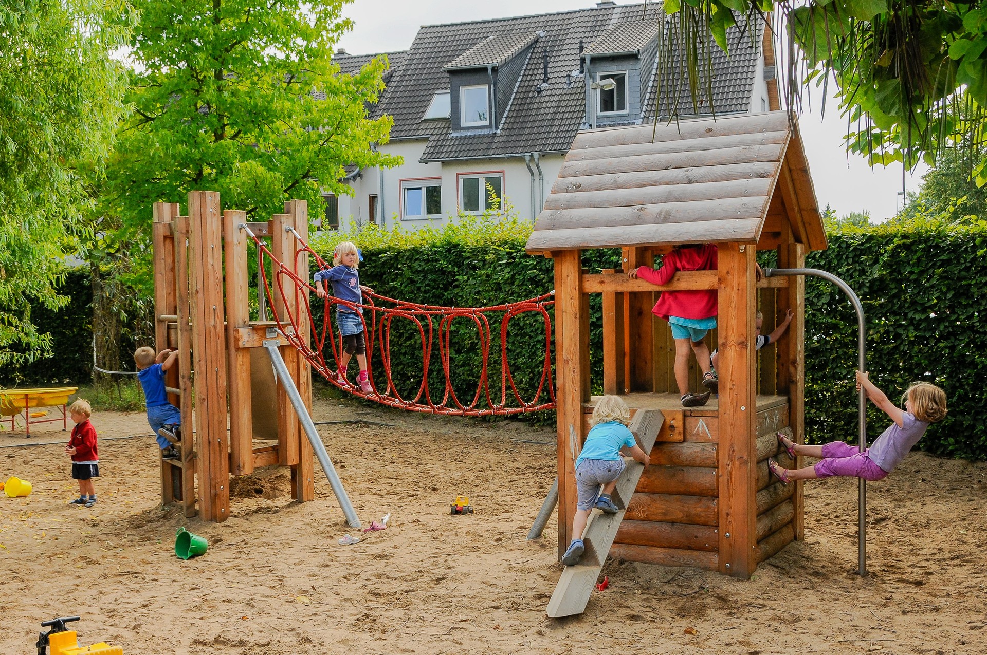Kleine Plattformhütte Ansicht 3