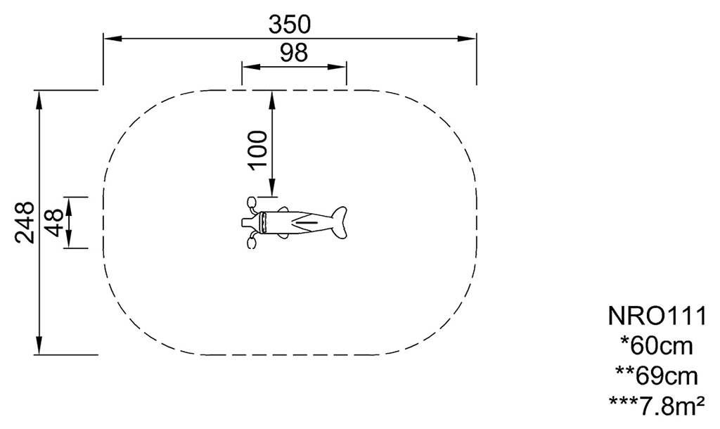 Federwippe Delfin, Eiche NRO111 Ansicht 4
